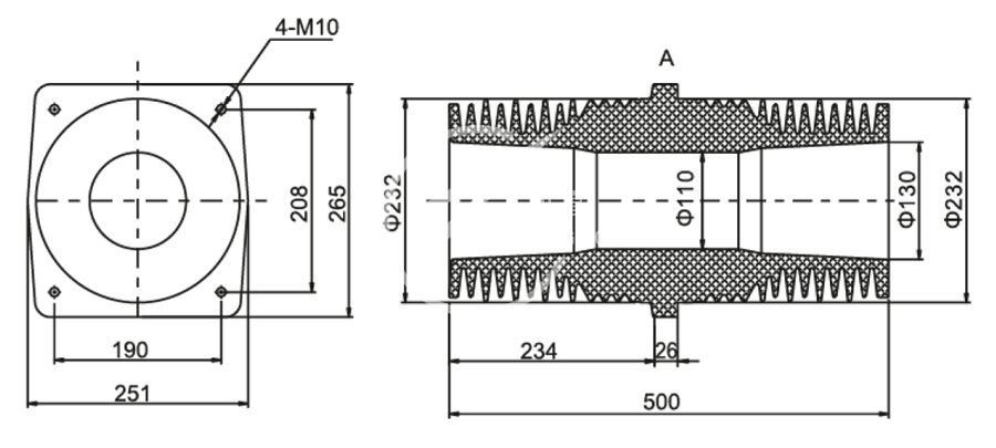 092_絕緣套管 帶屏蔽網TGZ1-35W／265×251_2_第29頁_KYN61-40.5kV系列.jpg